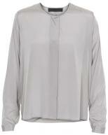 Tusnelda Bloch - Silk Crepe skjorte i opal grey fra Tusnelda Bloch