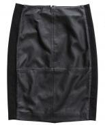 Storm & Marie - Helena leather skirt i black fra Storm & Marie