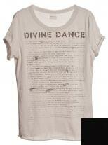 Dimensione Danza - look9 divine dance t-shirt i black fra Dimensione Danza