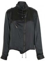 Tusnelda Bloch - silk satin jacket black