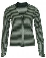 Tusnelda Bloch - light cotton jersey jacket stripe fra Tusnelda Bloch 