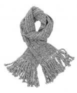 Mads Nørgaard - aro scarf grey melange fra Mads Nørgaard