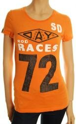 Superdry - race day t-shirt i new orange fra Superdry
