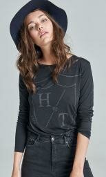 The Hip Tee - Sid t-shirt i hip black fra The Hip Tee