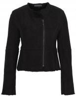 Tusnelda Bloch - sheerling jacket black