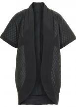 Tusnelda Bloch - coated habutai kimono black