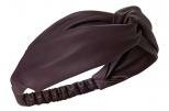 Black Lily - Rafn headband i aubergine fra Black Lily