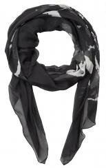 Tusnelda Bloch - Big scarf tørklæde i faded black fra Tusnelda Bloch