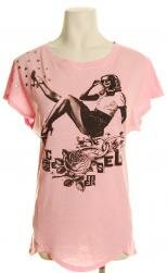 Sucre et Sel - star t-shirt i pink fra Sucre et Sel