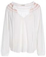 Kudibal - Edith tunic bluse i white med grape fra Kudibal