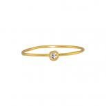 Maria Zabel - MZ 234 Marie O ring sterling silver 925 gold plated 24K fra Maria Zabel