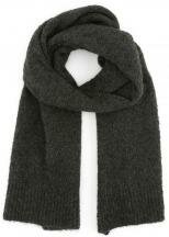 Rabens Saloner - Sylvia - Curly knit scarf i olive fra Rabens Saloner