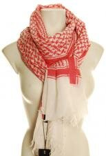 Mille Rostock - kimmi scarf pink coral
