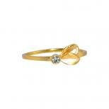 Maria Zabel - MZ 225 Fleur ring sterling silver 925 gold plated 24K fra Maria Zabel