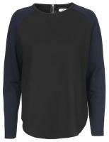 Mads Nørgaard - Tamara bluse i black navy fra Mads Nørgaard